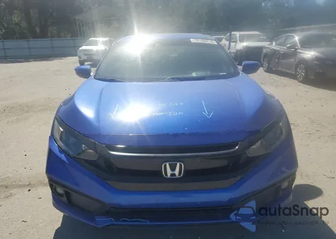 2020 Honda Civic Sport z USA, uszkodzony, nr VIN 2HGFC2F82LH548819
